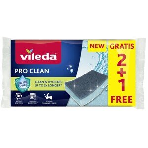 Vileda Čistiaca hubka Pro Clean, 2+1 ks
