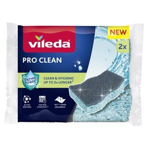 Vileda Viskózna hubka Pro Clean, 2 ks