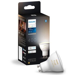 Philips Hue Múdra žiarovka White Ambiance GU10 4,2 W 2200-6500K 400lm