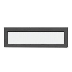 Weka Pevné okno pre drevený záhradný domček Batu, svetlo sivé, 150 x 45 cm