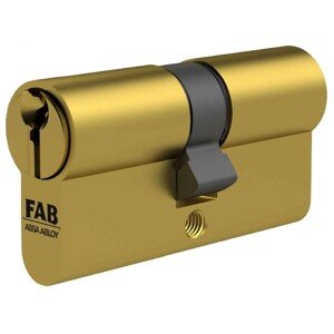FAB Stavebná cylindrická vložka FAB1HOME 30/35, 3 kľúče, mosadz, blister