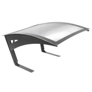 Floraworld Garáž pre robotickú kosačku M-Line, antracitová, 80 x 106 x 56 cm