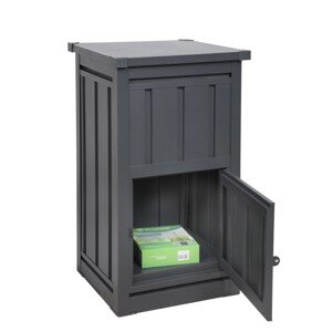 Floraworld Schránka na balíkové zásielky, antracitová, 109 x 63 x 55 cm