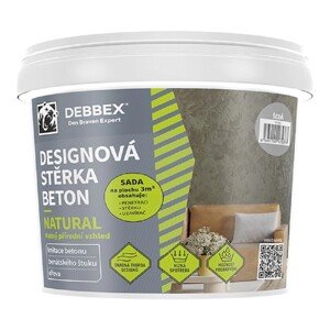Den Braven Dizajnová stierka BETON NATURAL, slonová kosť, 5 kg