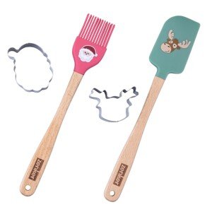 ZENKER Silikónová stierka/mašlovačka + vykrajovač rôzne druhy