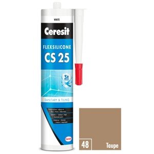 CERESIT CS 25 Sanitárny silikón 48 Taupe, 280 ml
