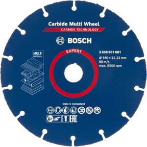 Bosch Rezný kotúč Expert Carbide Multi Wheel, pr. 180 mm