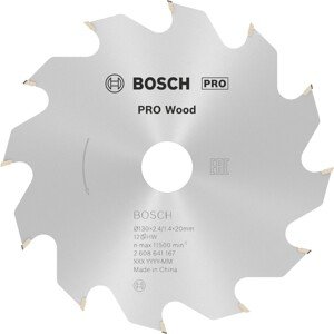 Bosch Pílový rezný kotúč PRO Wood, pr. 130 x 20 mm