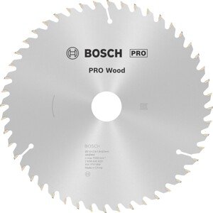 Bosch Pílový rezný kotúč PRO Wood, pr. 210 x 30 x 2,8 mm (z48)