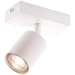 Brilliant LED bodové svietidlo Taio biele 1xGU10 4,8W, 350lm, 3000K 13x6x13,7 cm