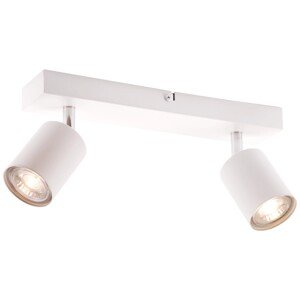 Brilliant LED bodové svietidlo Taio biele 2xGU10 4,8W, 350lm, 3000K 13x6x35,5 cm