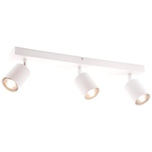 Brilliant LED bodové svietidlo Taio biele 3xGU10 4,8W 350lm, 3000K, 13x6x52,5 cm