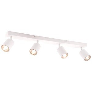 Brilliant LED bodové svietidlo Taio biele 4xGU10 4,8W, 350lm, 3000K 13x6x69,5 cm