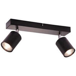 Brilliant LED bodové svietidlo Taio čierne 2xGU10 4,8W 350lm 3000K 13x6x35,5 cm