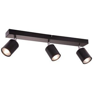 Brilliant LED bodové svietidlo Taio čierne 3xGU10 4,8W 350lm 3000K 13x6x52,5 cm