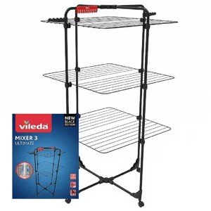 Vileda Sušiak na bielizeň MIXER 3 ULTIMATE čierny 30 m