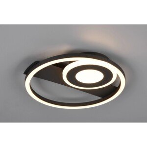 Reality Stropné LED svietidlo Horus 22W 2500lm 3000K matná čierna 32 x 30,5 cm