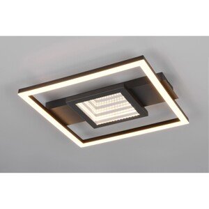 Reality Stropné LED svietidlo Wheeler 16W 2000lm 3000K matná čierna 35 x 33 cm