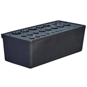 Küpper Box na drobnosti pre dier.stenu 7209, 26 zástrčných dier 1-13mm, 55x125mm