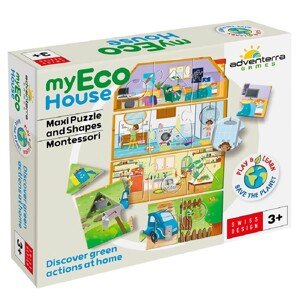 Adventerra Ekologické puzzle Môj EKO dom
