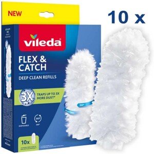 Vileda Náhradná hlavica k prachovke Flex & Catch, 10 ks