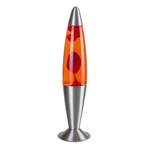 Rabalux Lampa LED lávová LOLLIPOP oranžová/červená, 25W, pr. 100 x 400 mm