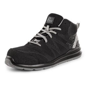 CXS Kotníková pracovní obuv TEXLINE MURTER S1P, černo-šedá, vel. 42