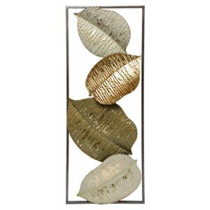 FALC Nástenná kovová dekorácia 3D 21SMB8157, 30 x 75 x 5 cm