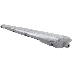 e2 elektro LED svetlo do vlhka basic M, IP65, 2x18 W, 4000 lm, 4000K, 127 cm