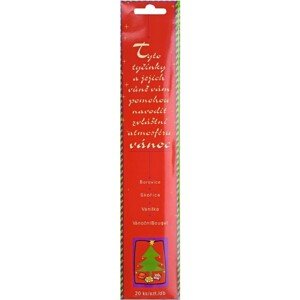 Anděl Přerov Vonné tyčinky Veselé vianoce 20 ks