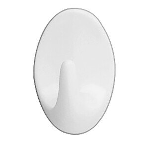 Wenko Samolepiace kúpeľňové háčiky Háčik, biela, 2 ks