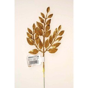 EverGreen Dekoratívna vetvička zlatá 26 cm
