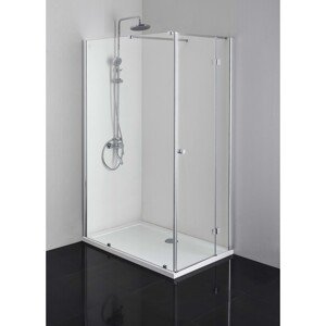 Sanotechnik Výkyvné sprchové dvere Smartflex D1281R, chróm, 77-79 x 195 cm, P