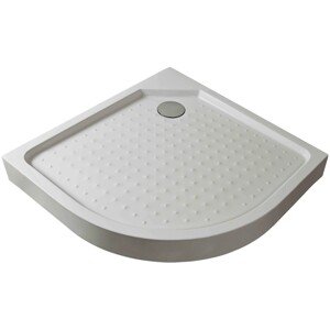 Sanotechnik Sprchová vanička s krytom T90W, štvrťkruh, 90 x 90 x 12,5 cm