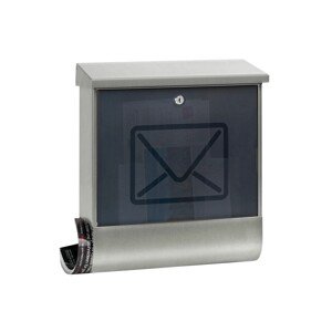 Burg Wächter Poštová schránka + priečinok Lucenta 2700 ušľachtilá oceľ