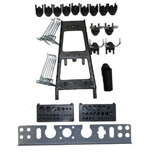 Küpper Súprava držiakov 73000 pre dierované steny 30dielna