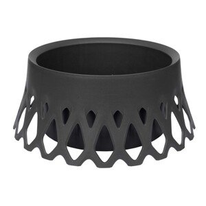 Plastia Samozavlažovací kvetináč Roseta antracitový pr. 400 mm