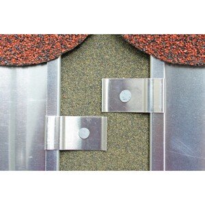 Držiak pre strešné plechy hliník 10 kusov