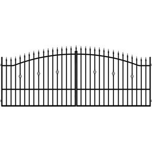 Polargos Dvojkrídlová brána FLORA 160 x 400 cm