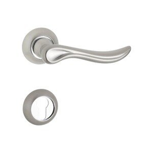 Cobra Rozetové kovanie Kate - R PZ, nikel matný/chróm lesklý