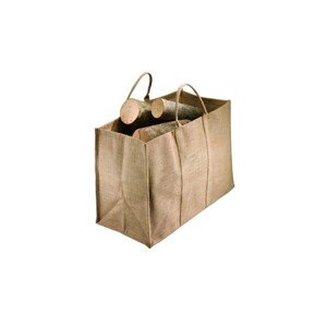 SOLO Maxitaška na krbové drevo, prírodná, 64 x 31 x 41 cm