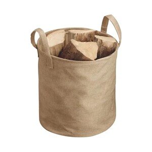 SOLO Kôš na krbové drevo, prírodný, pr. 38 cm
